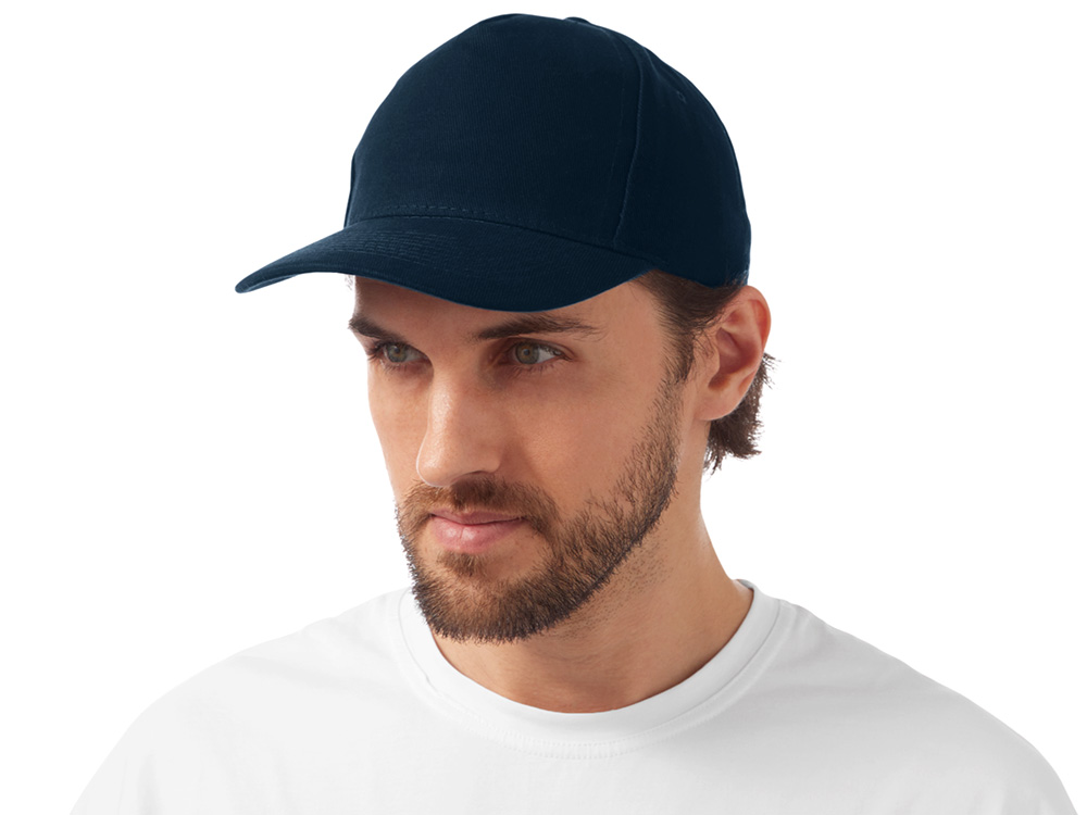 Бейсболка Florida 5-ти панельная, темно-синий-1
