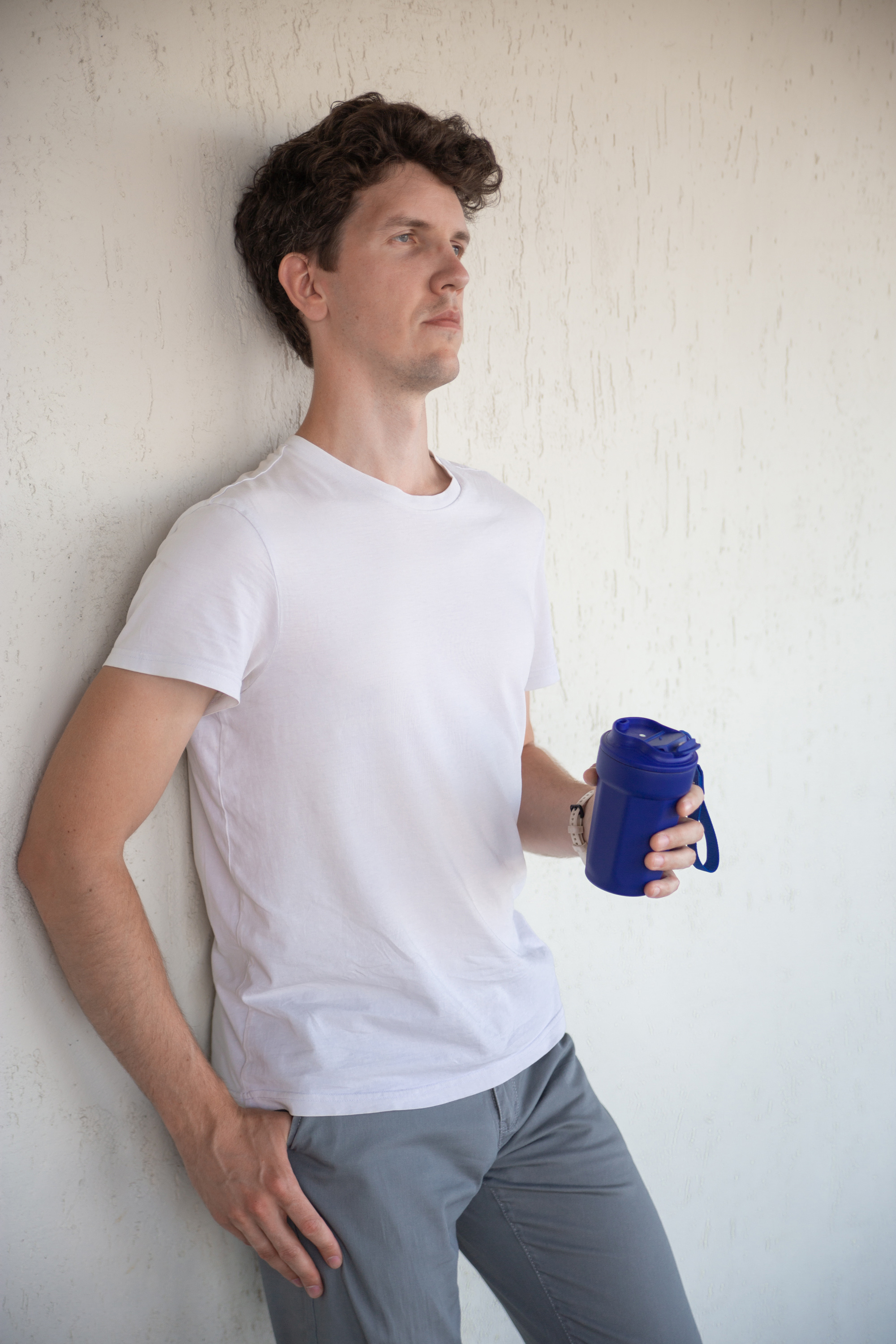 Термостакан TEDGE (синий)-12