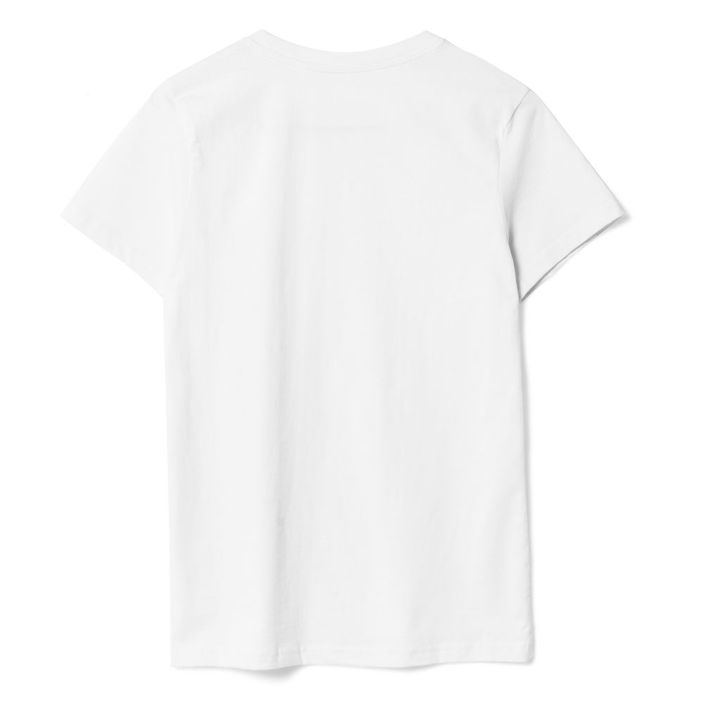 Футболка женская T-bolka Lady, белая (теплый оттенок)-1