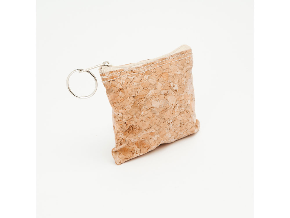 Кошелек Лимоза из натуральной пробки, натуральный-1