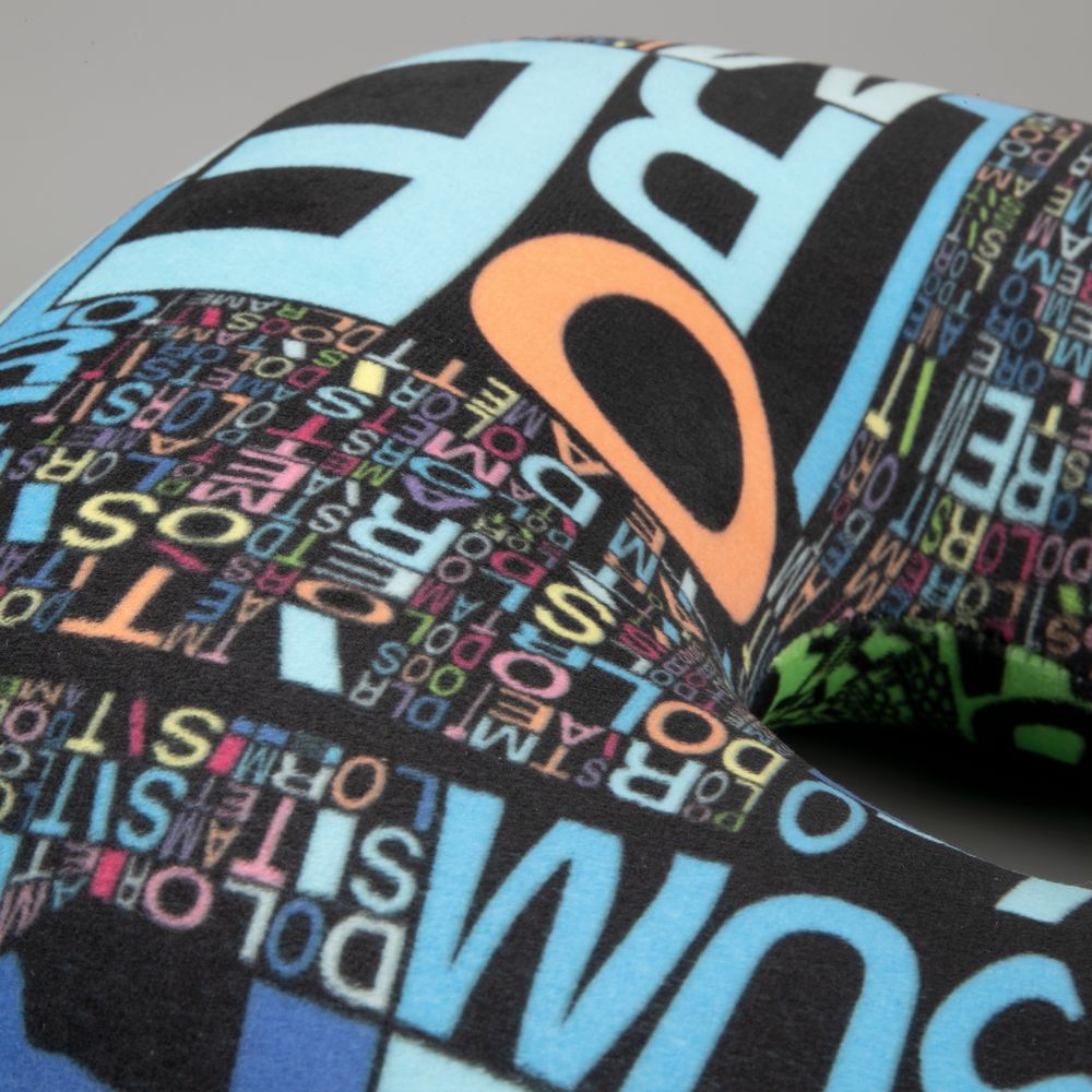 Подушка дорожная Kopf с печатью на заказ-1