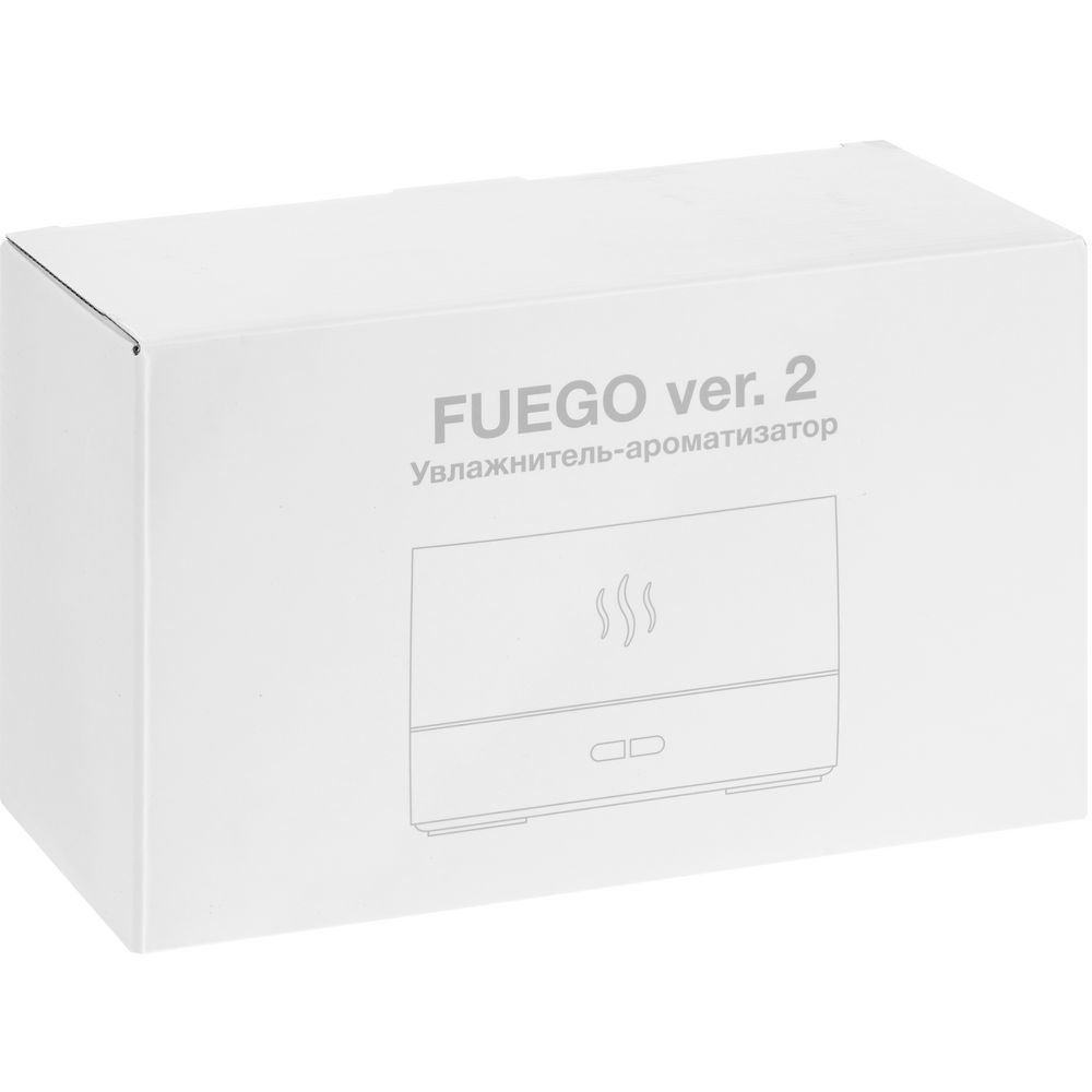 Увлажнитель-ароматизатор с имитацией пламени Fuego ver.2, белый-5