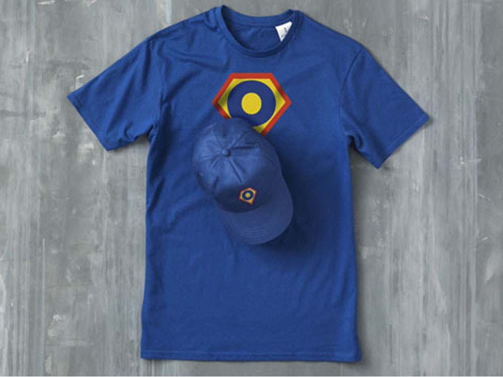 Кепка из 5 панелей Feniks, синий-3