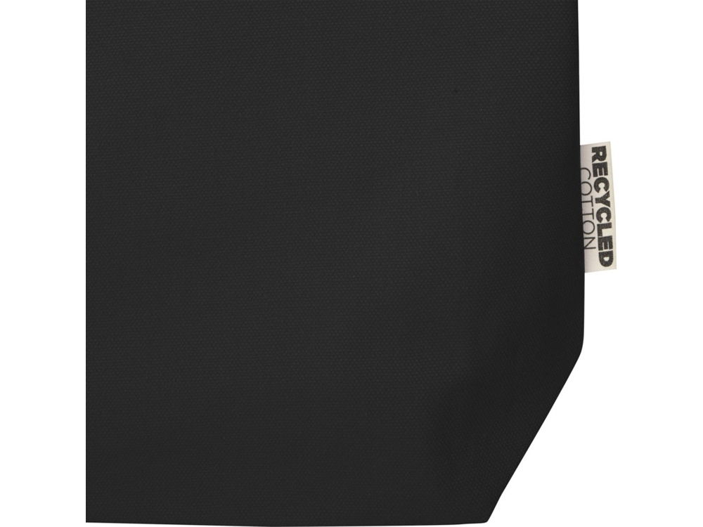 Florida эко-сумка плотностью 270 г/м² - сплошной черный-3