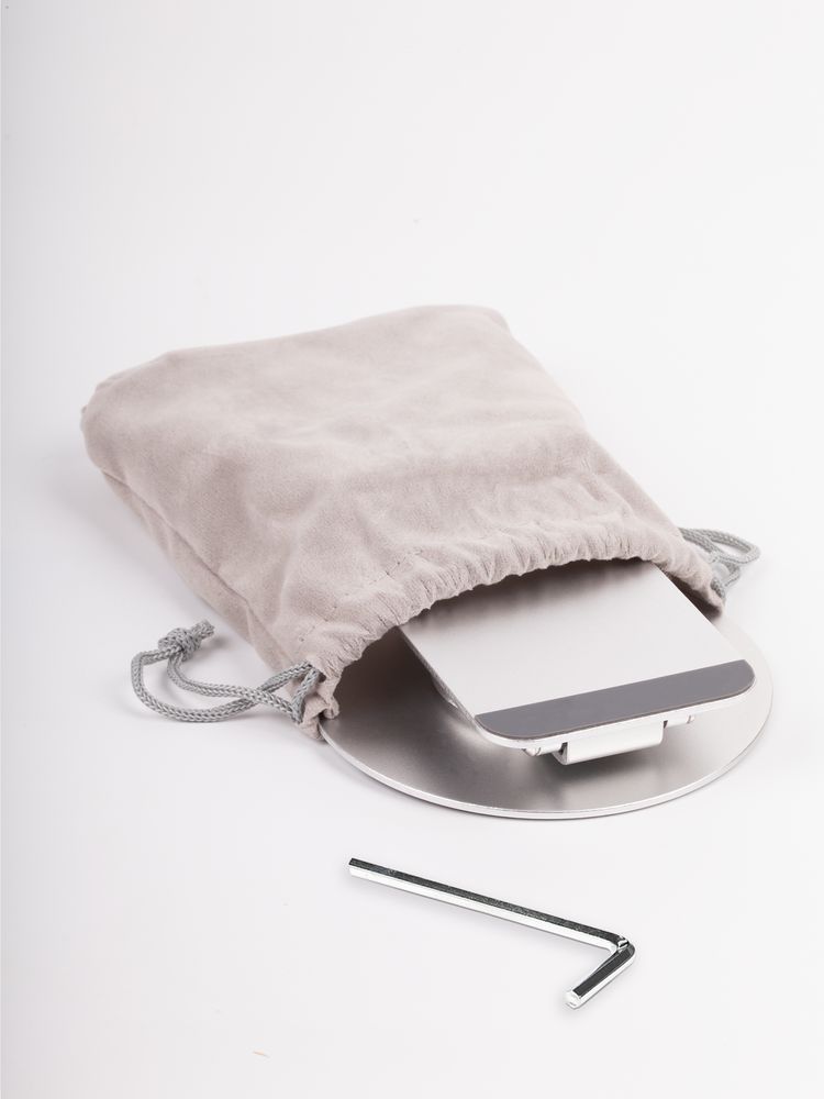 Подставка для смартфона Smartic, серебристая-4