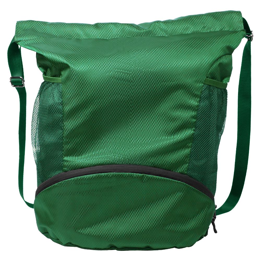 Рюкзак нейлоновый Trieste, Зеленый-1