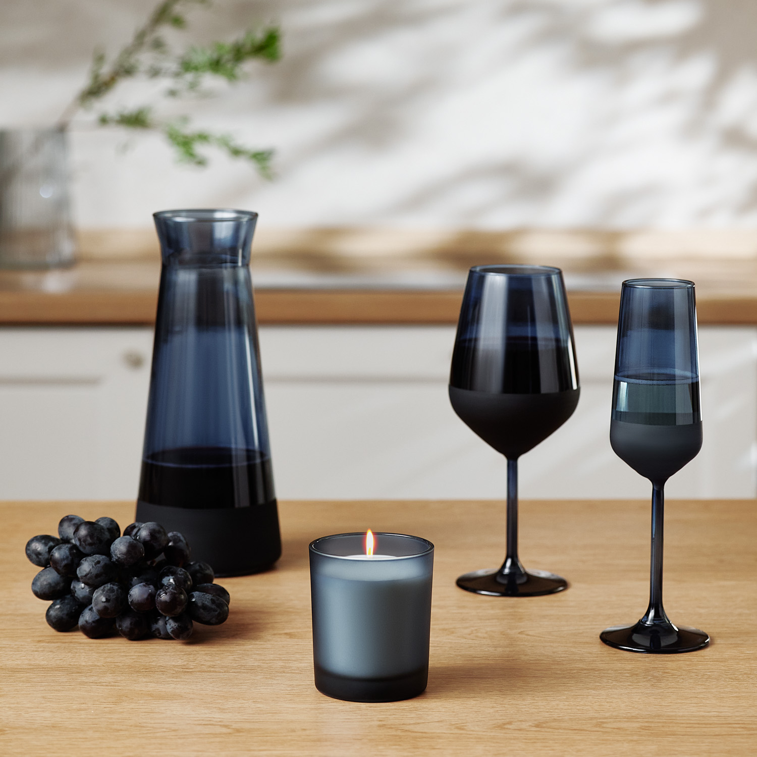 Бокал для вина Sapphire, синий-10