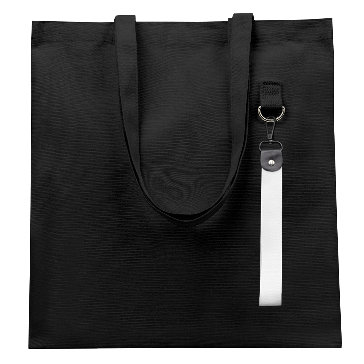 Сумка для покупок LUMISSA 325 г/м² с ремувкой, Чёрный/Белый-1
