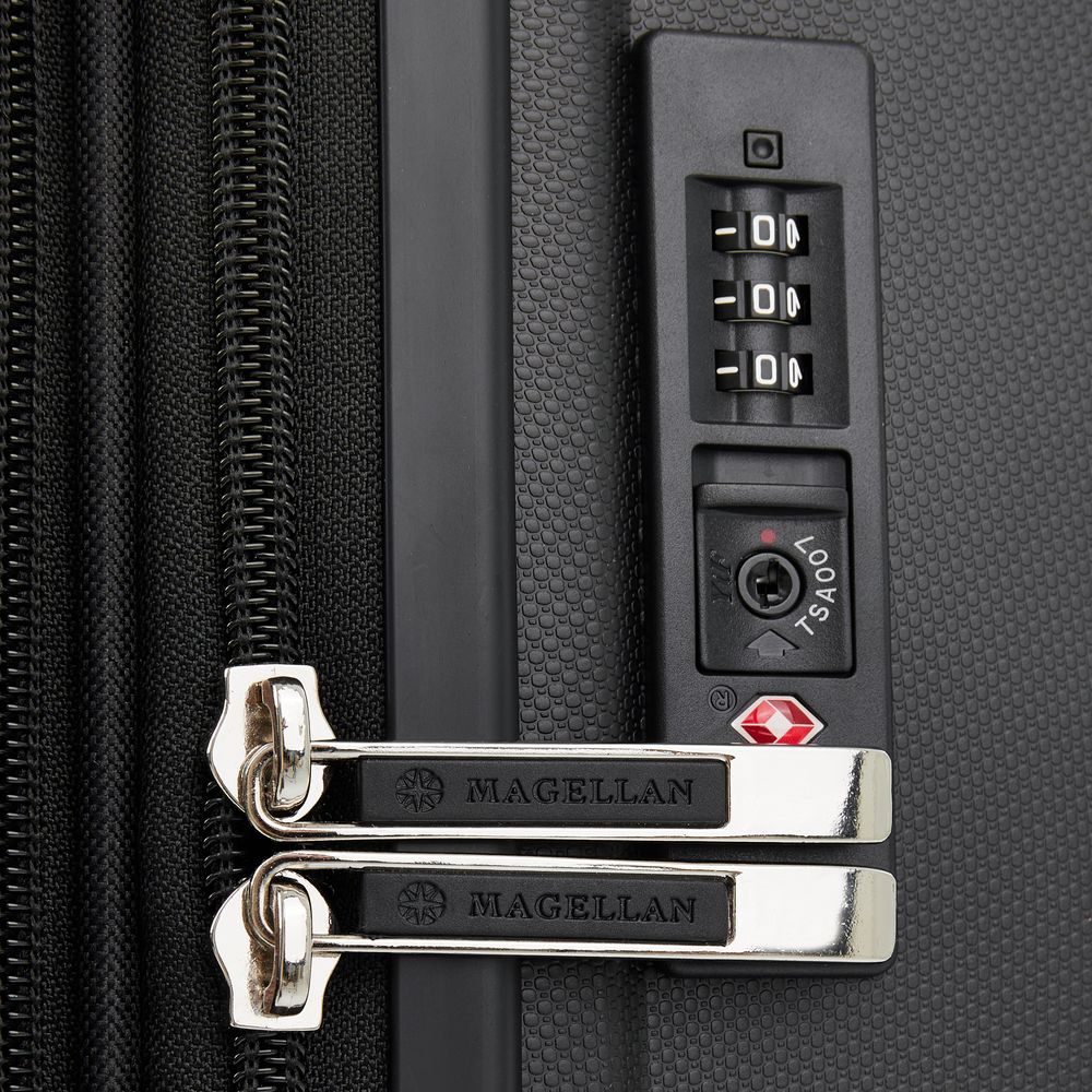 Чемодан Santiago L, черный-3