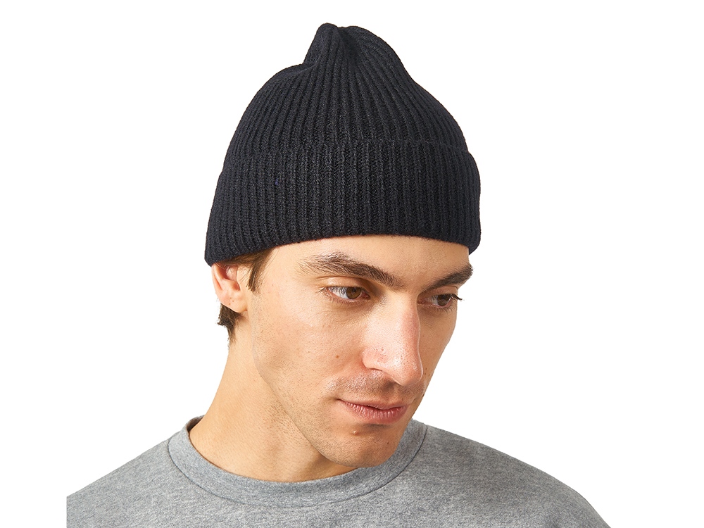 Шапка Nordend, крупный риб, черный-1