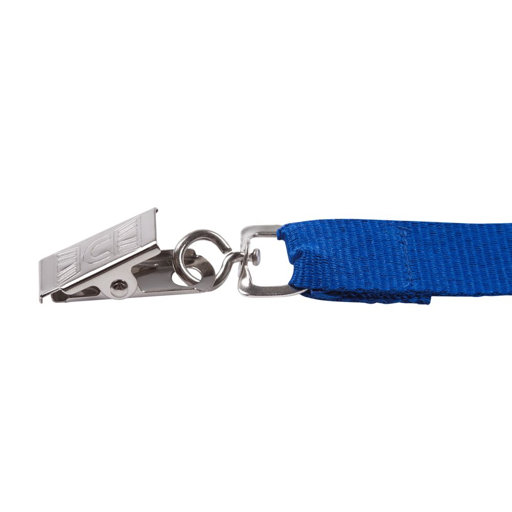 Лента для бейджа Neckband, синяя-1