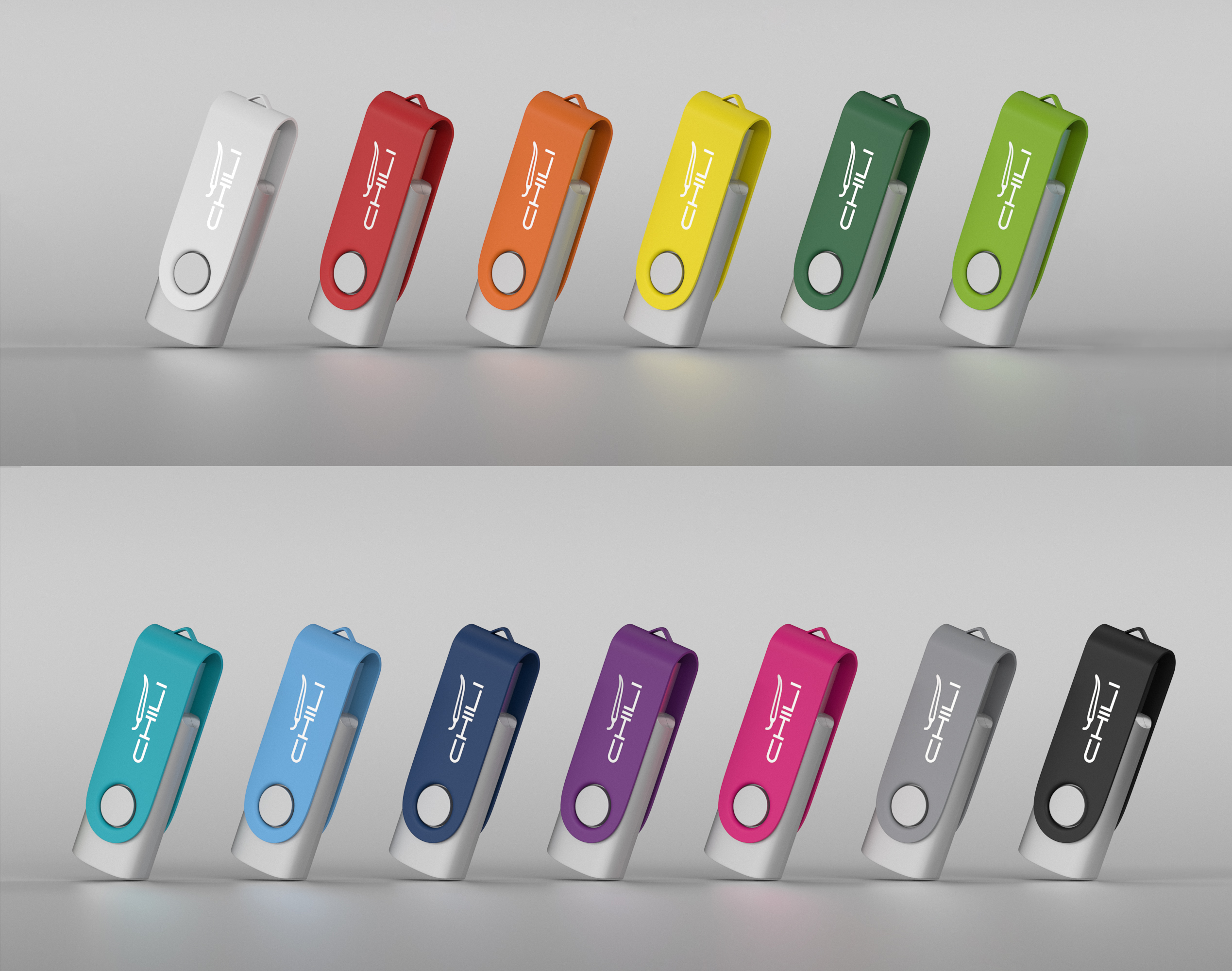 Флеш-карта "Vostok", объем памяти 16GB, покрытие soft touch#-2