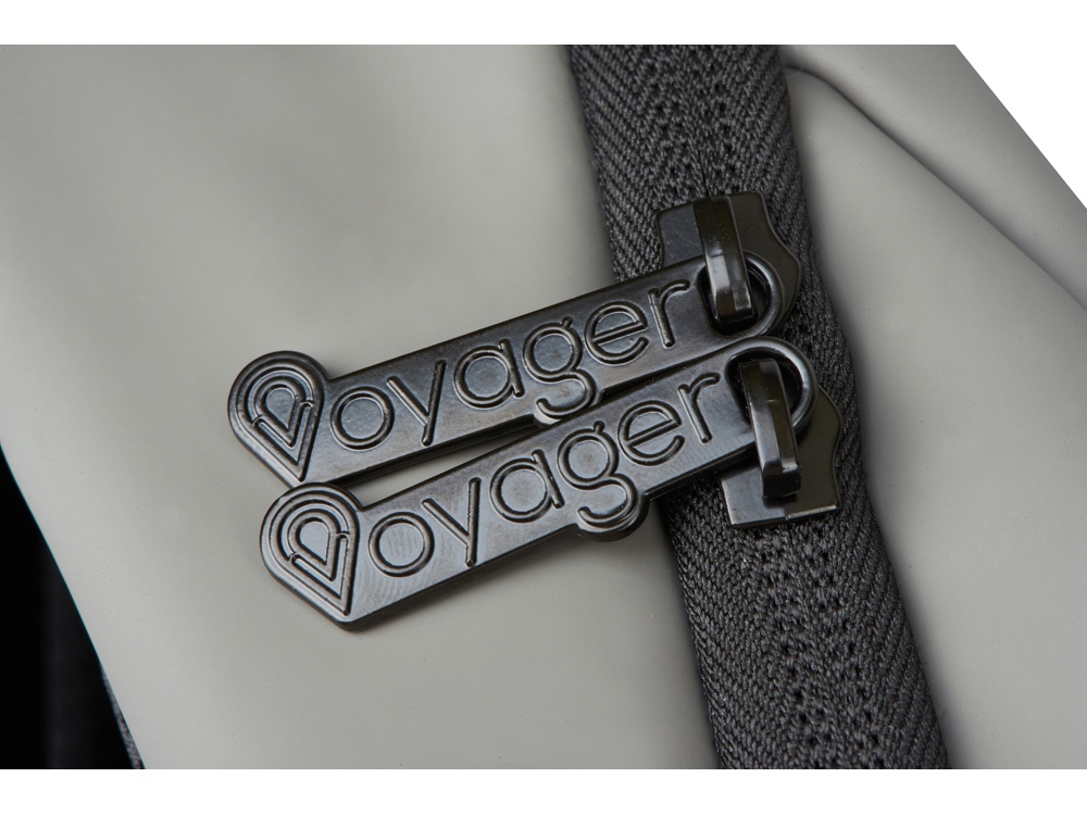 Рюкзак Sofit для ноутбука из экокожи, серый-11