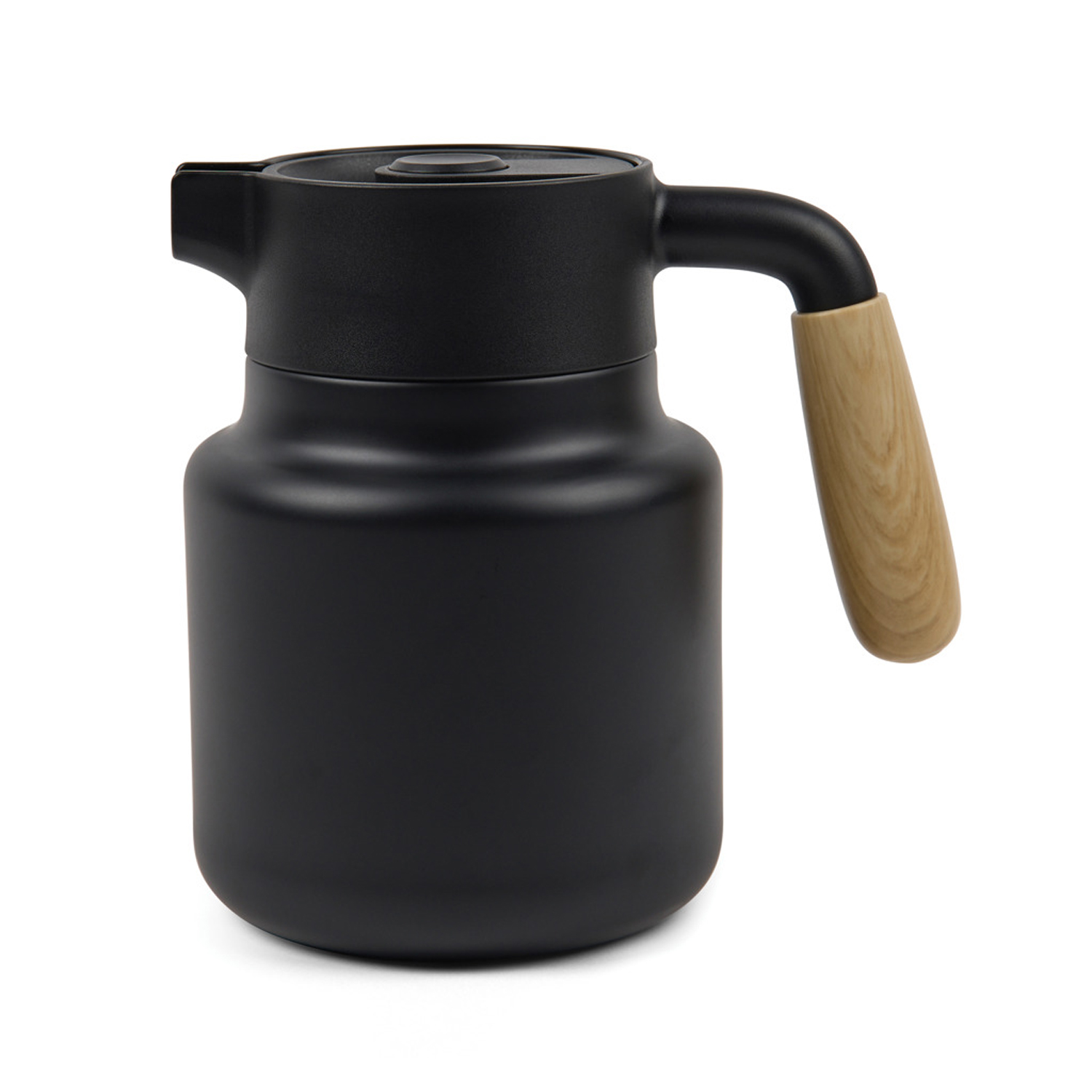 Вакуумный термос с ручкой VINGA Arbe из переработанной нержавеющей стали RCS, 1 200 мл-1