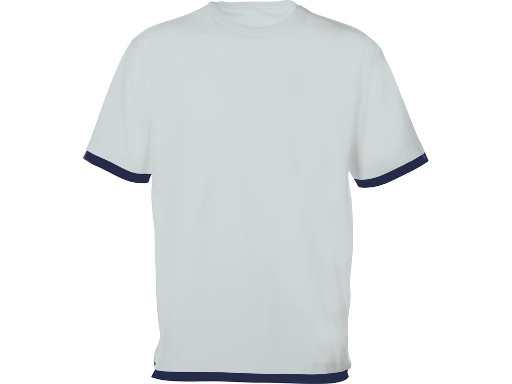 Футболка Rotterdam мужская, жемчужный/темно-синий-6