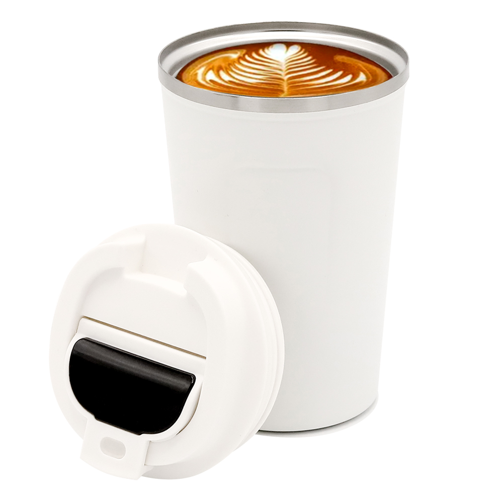 Термокружка Moon с дисплеем, Белый-3