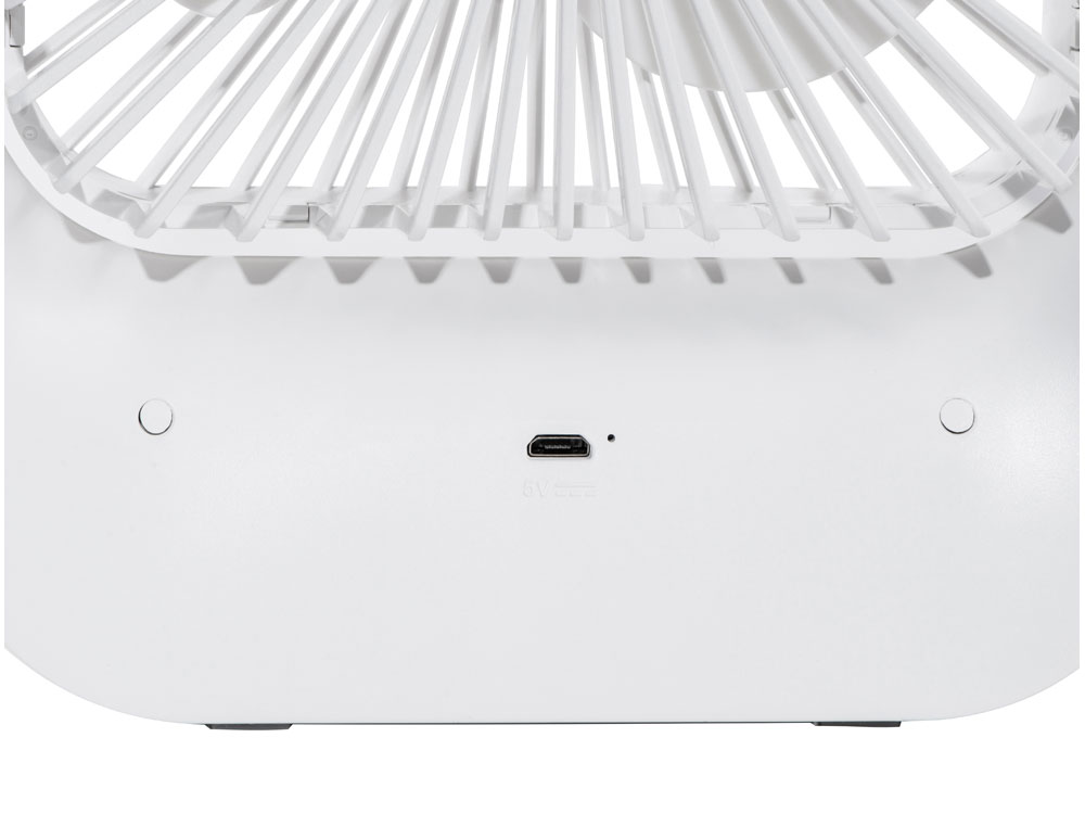 Настольный вентилятор с плавным регулированием скорости Circa, белый-6