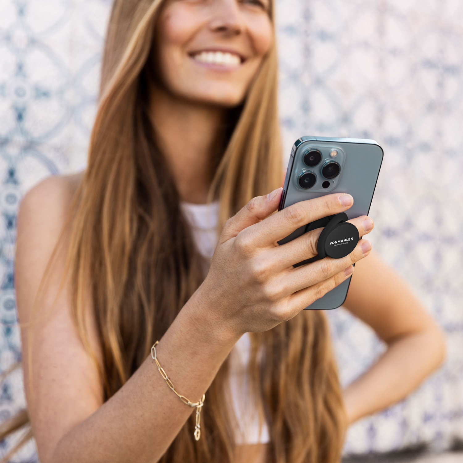 Держатель для телефона Backflip Lite, черный-5