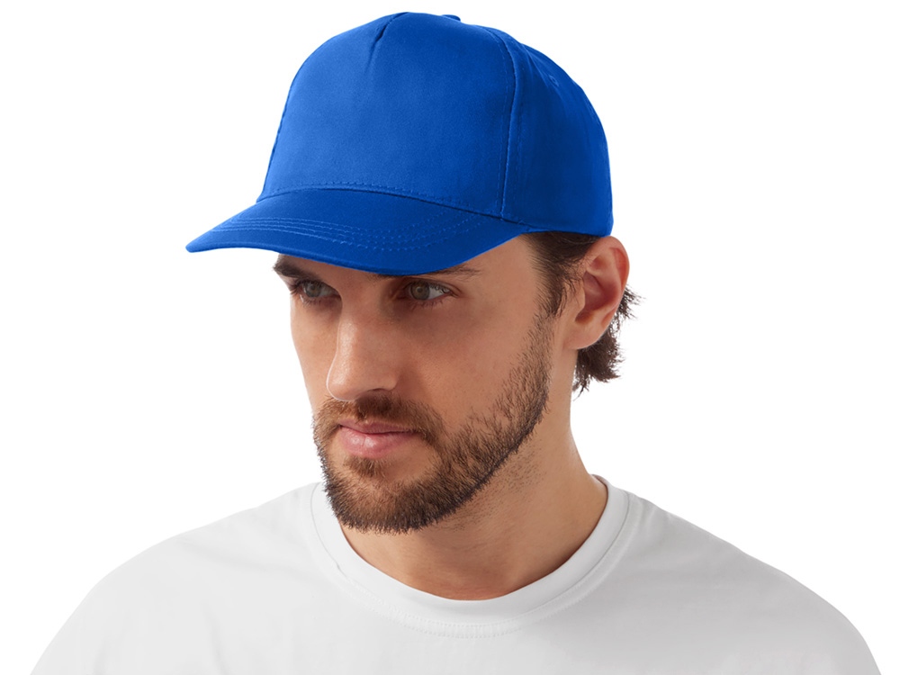 Бейсболка Мемфис 230 5-панельная, кл. синий-1