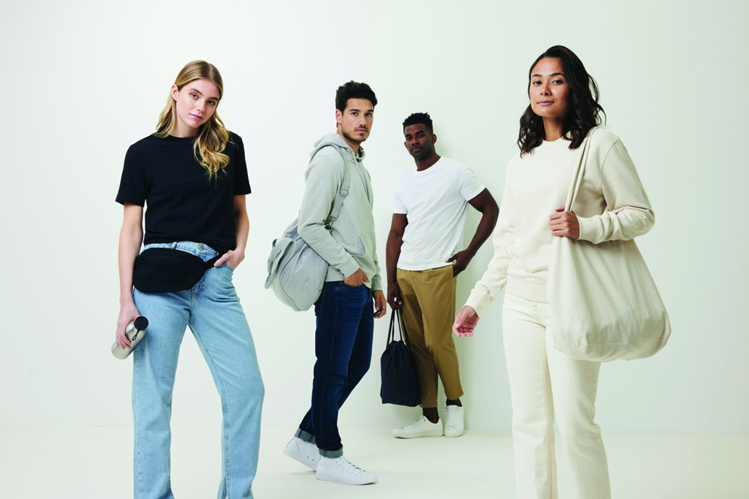 Свитшот Iqoniq Denali из переработанного неокрашенного хлопка, унисекс, 340 г/м²-43