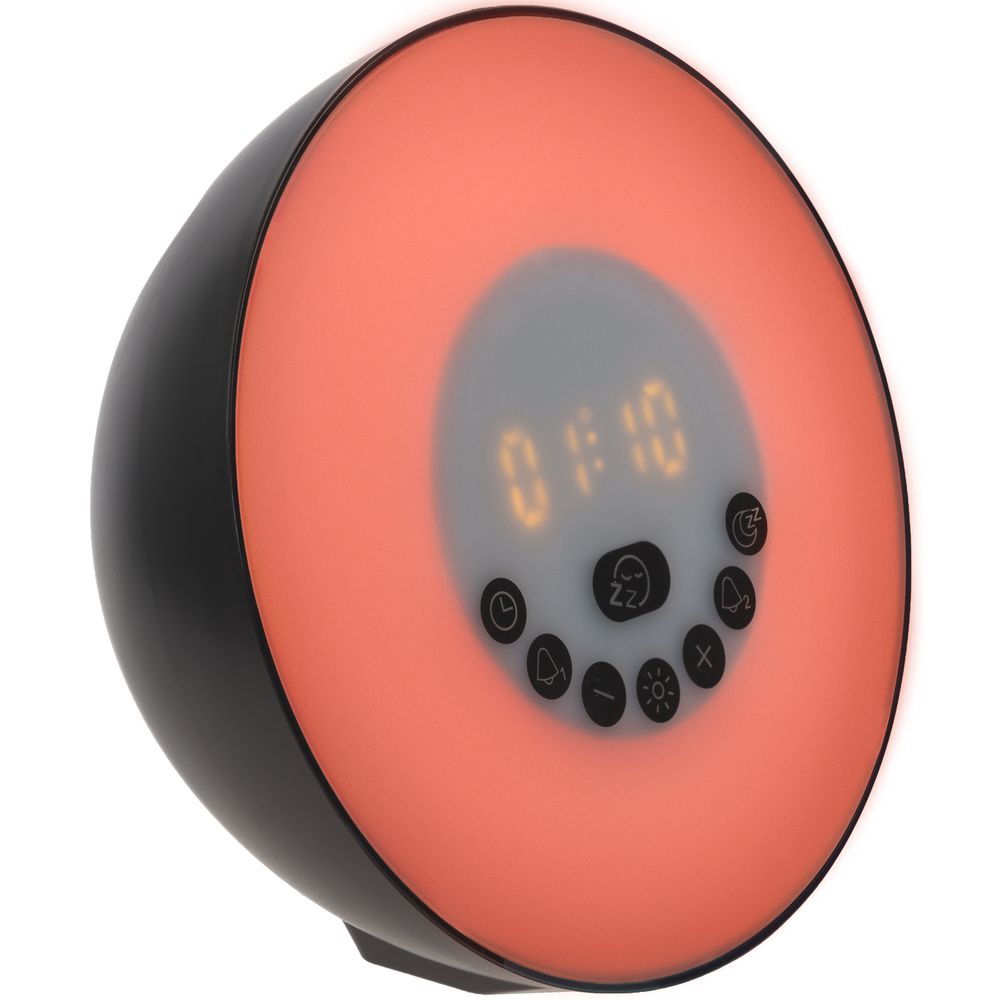 Лампа-колонка dreamTime для пробуждения светом и музыкой, черная-2