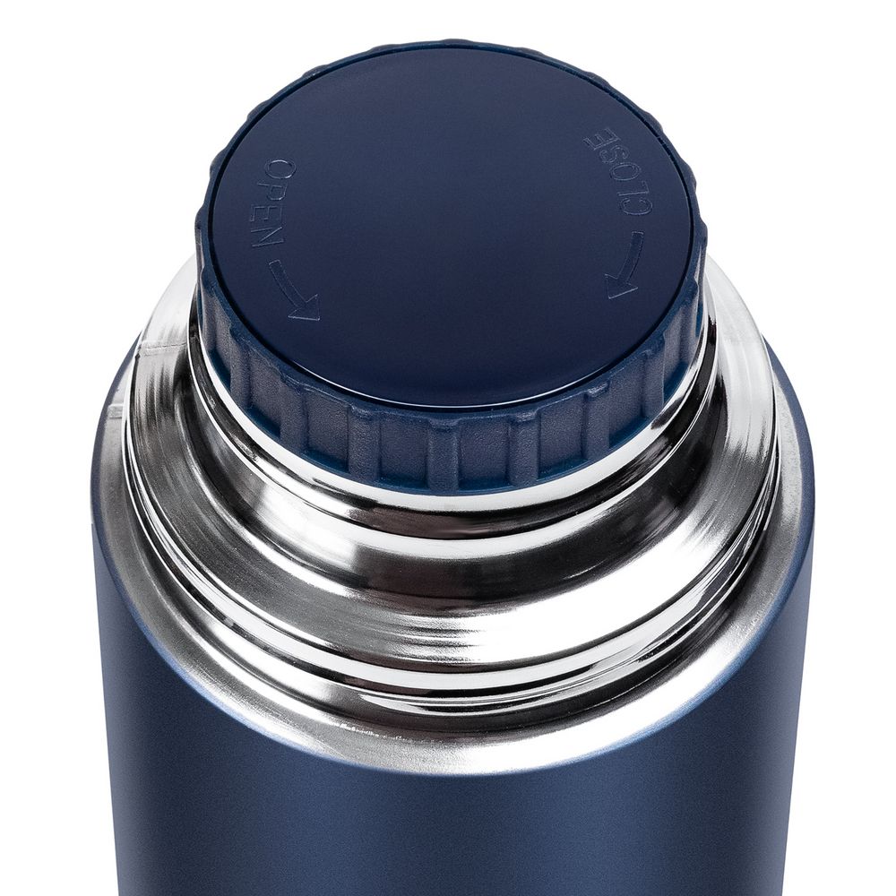 Термос Relaxika 1000, темно-синий-1