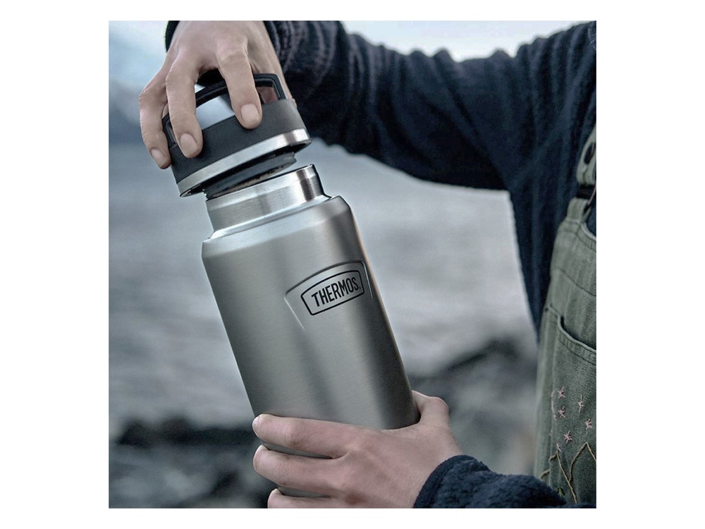 Термос из нерж. стали тм THERMOS IS-212 MS 1.2L, стальной-8