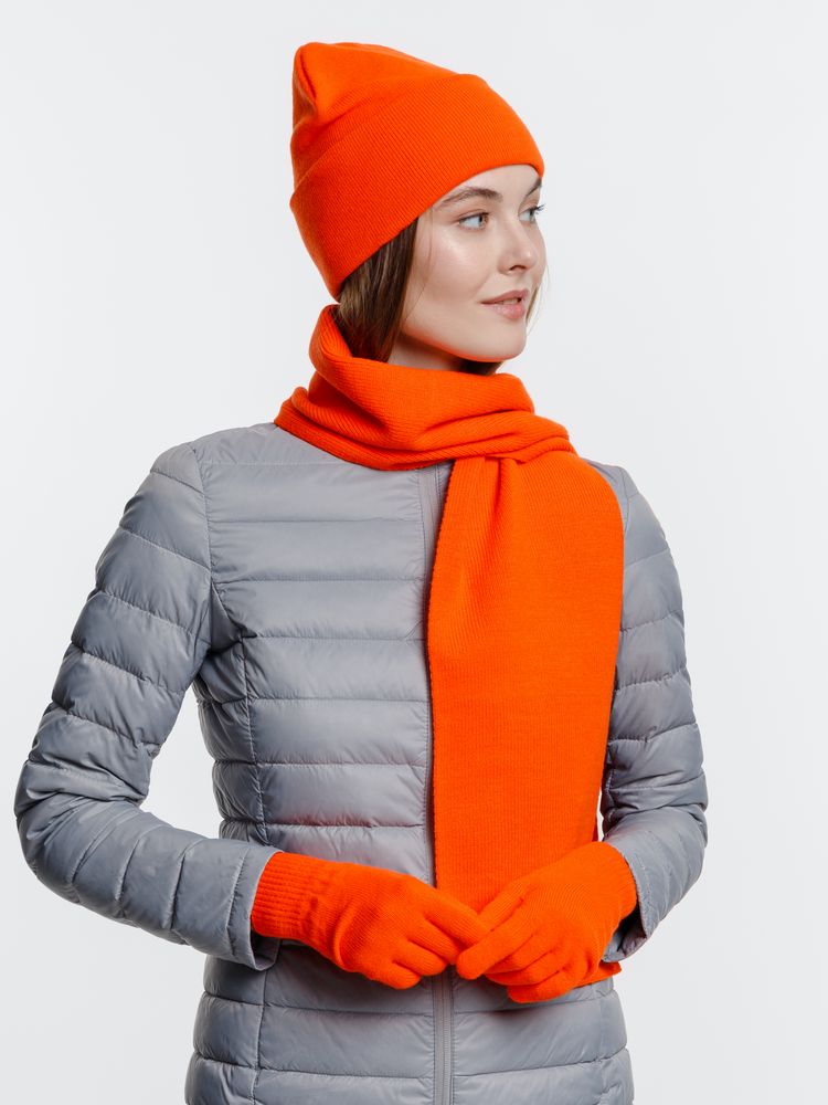 Шарф Urban Flow, оранжевый-4