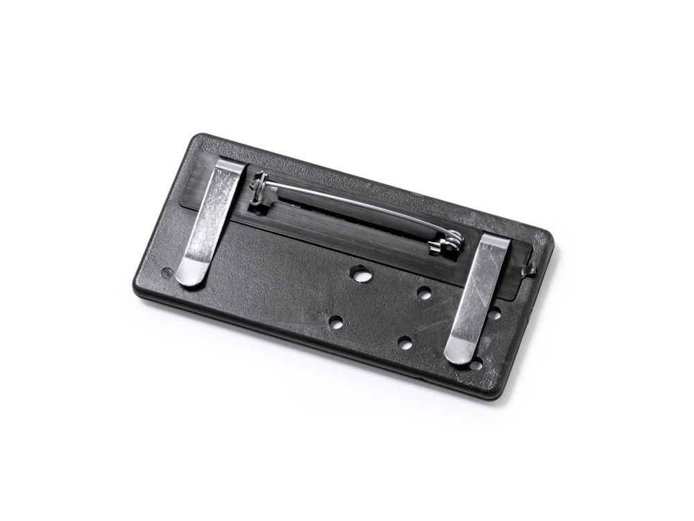 Значок GANDA для бейджа, серебристый-1