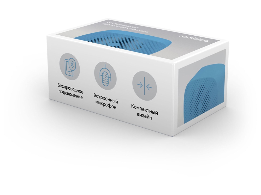 Портативная акустика Rombica MySound Melody Blue-3