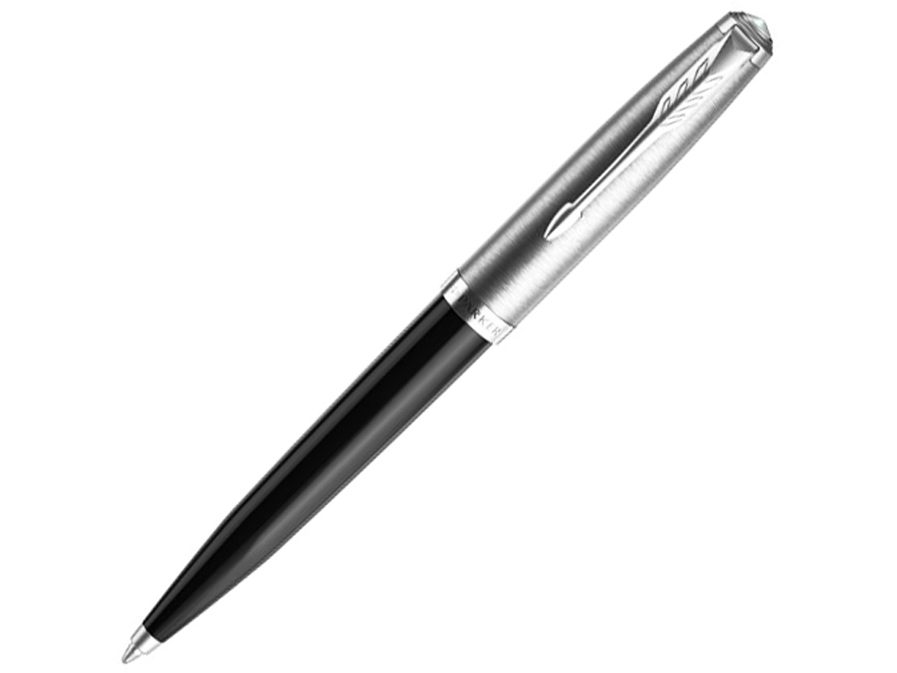 Шариковая ручка Parker 51 CORE BLACK CT, стержень: M, цвет чернил: black, в подарочной упаковке.-0