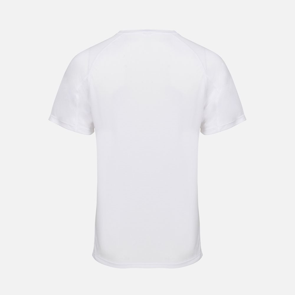 Футболка спортивная унисекс Vortex, белая-2