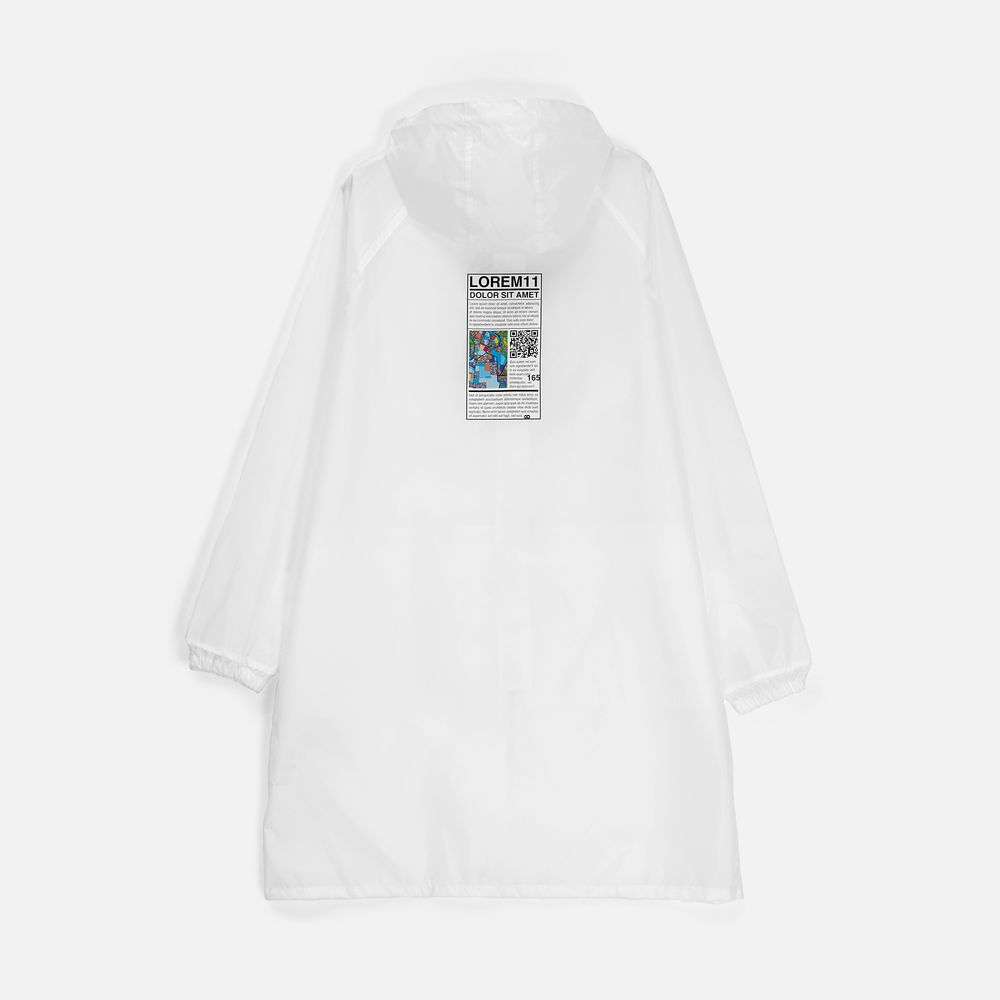 Дождевик Rainman Zip Pro, белый-5