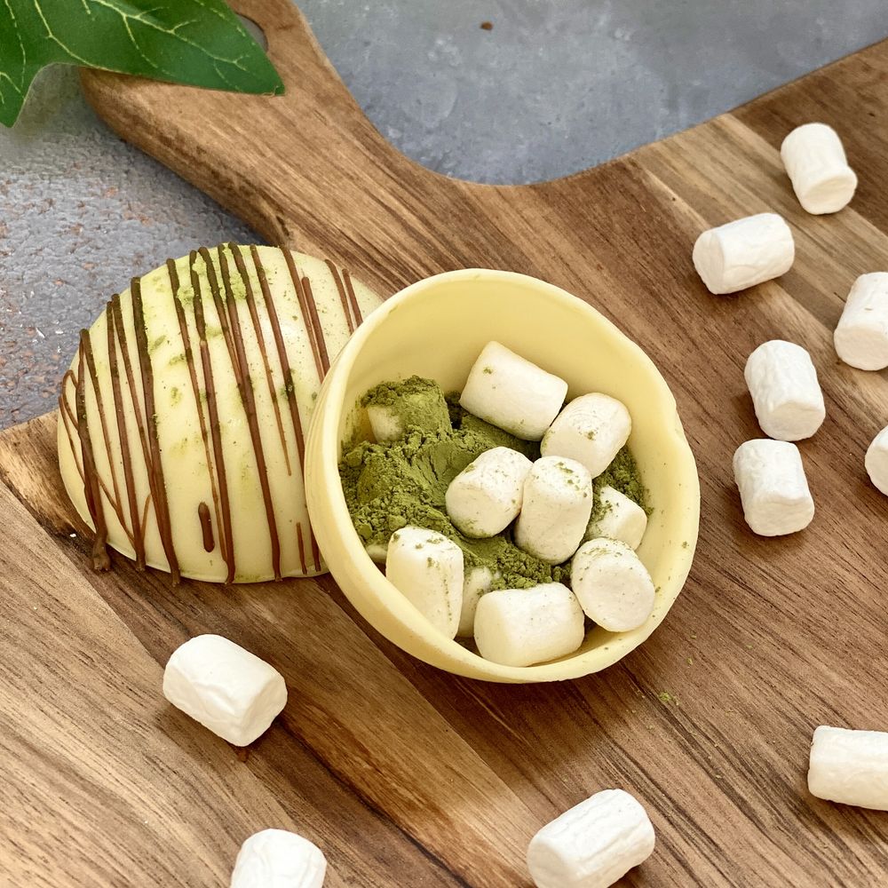 Шоколадная бомбочка «Матча латте»-2