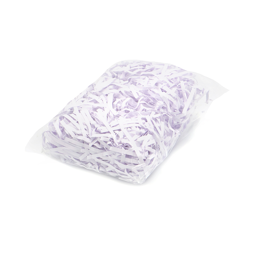 Наполнитель - стружка бумажная 2 мм белый 100 г., Белый-0