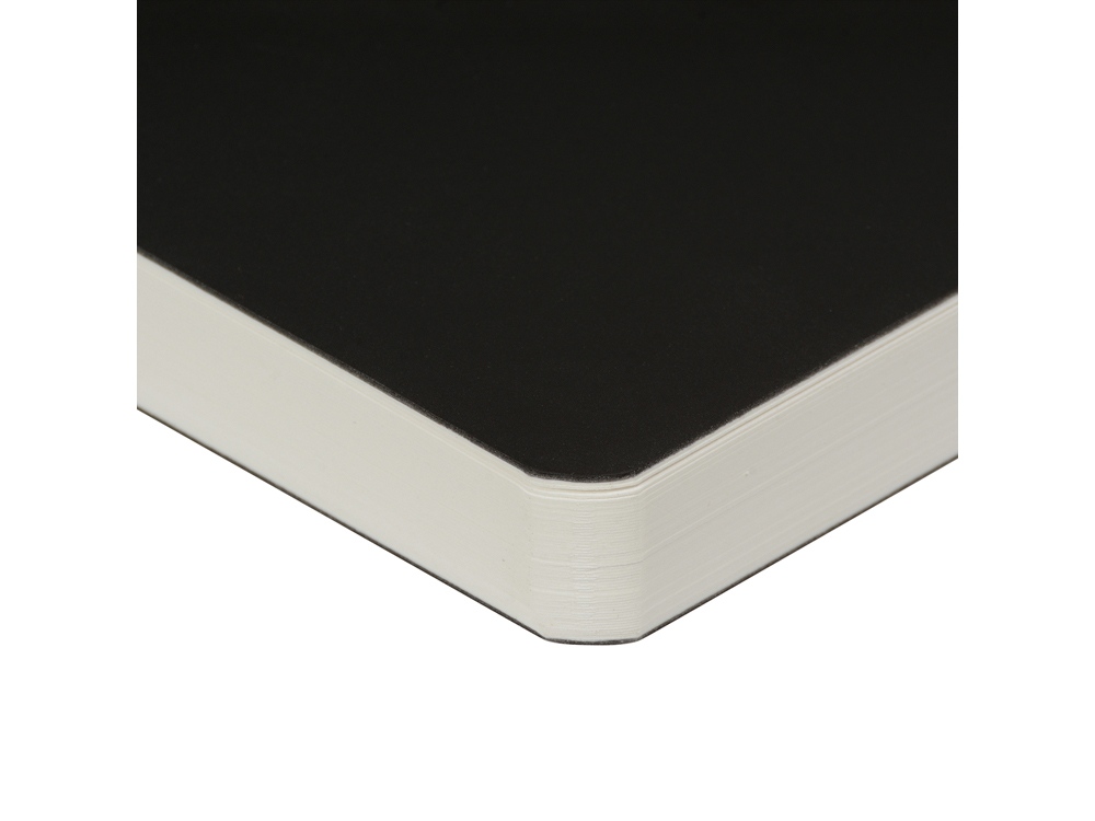 Скетчбук Sketch & Art в мягком переплете 210х140 мм, 48 л. белой бумаги 200 гр., черный-1