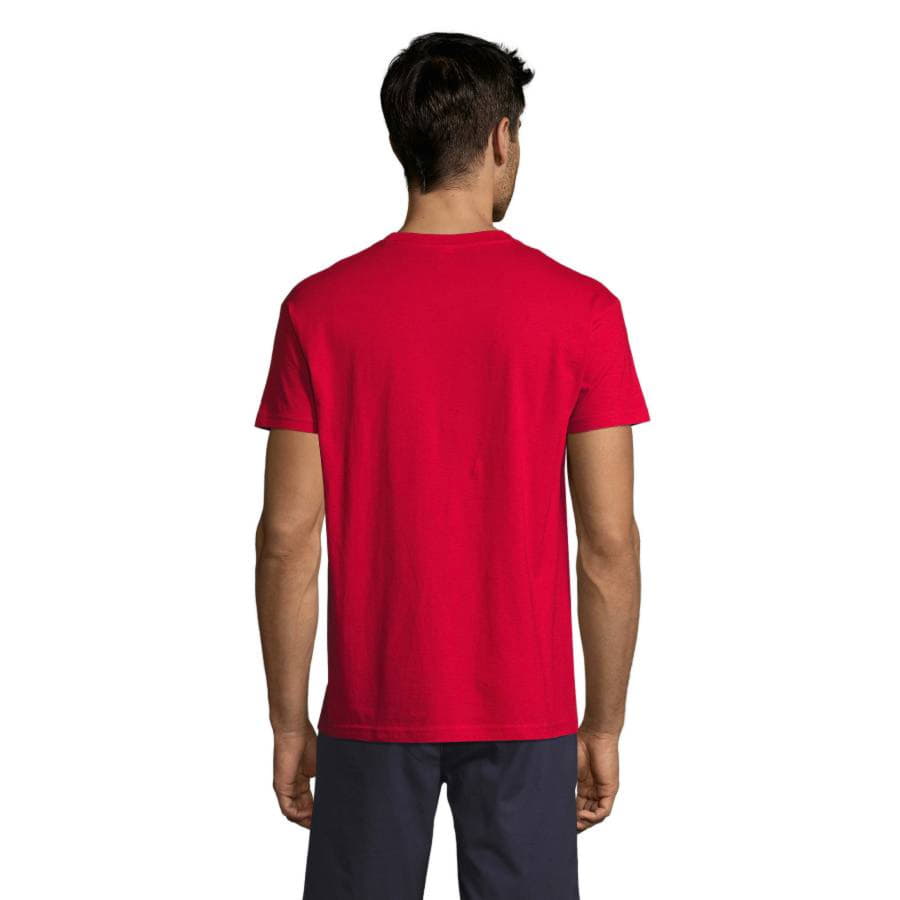 Футболка унисекс REGENT 150, красный-2
