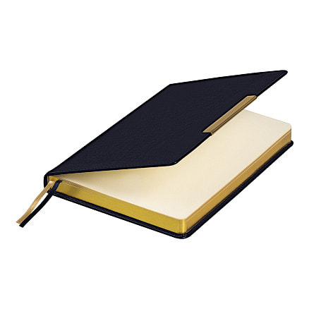 Ежедневник City Moderna Pristine А5, Синий/золотой-2