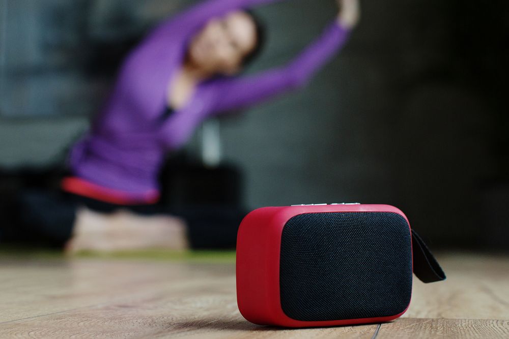 Беспроводная колонка Borsetta, синяя-6