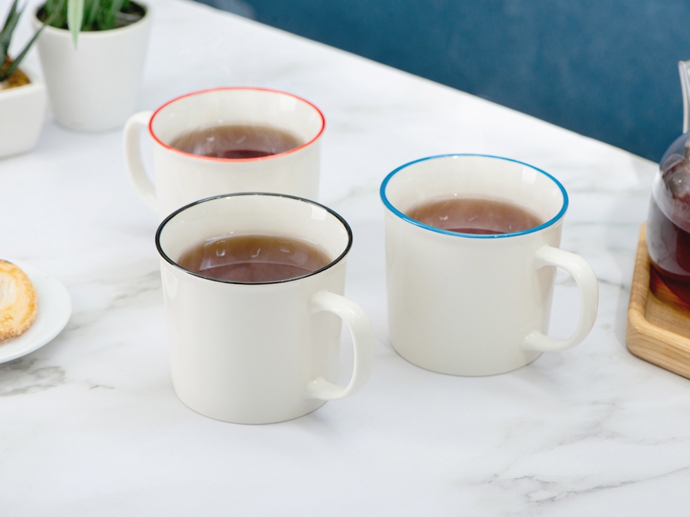 Кружка Nancy Line, белый/красный-5