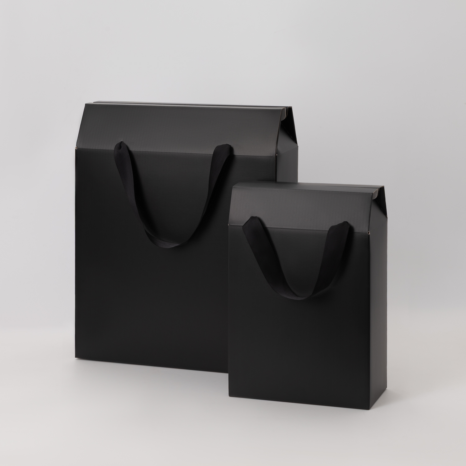 Подарочная коробка-пакет универсальная малая, черная-3