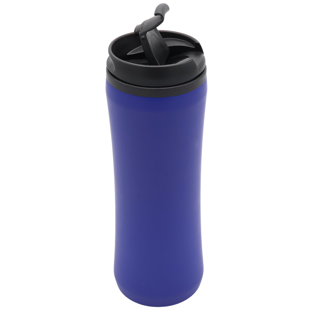 Термокружка Miora софт-тач, Синий-2