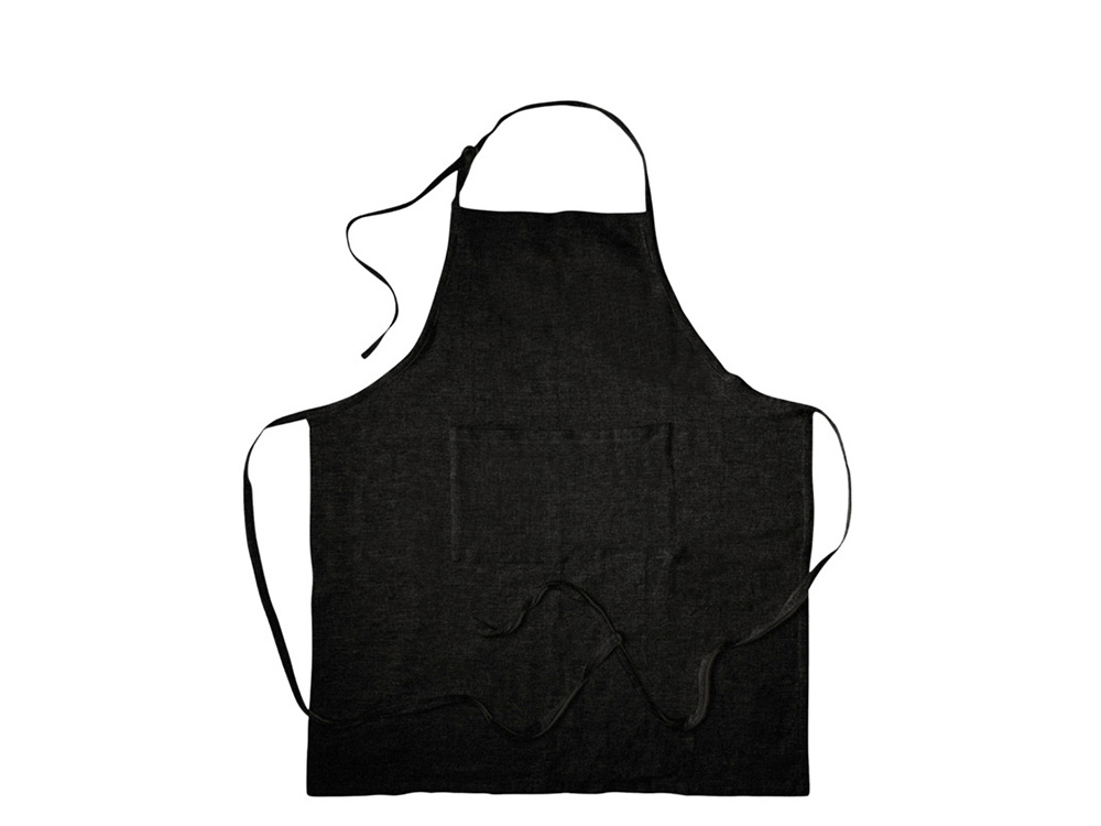 Originalhome фартук из переработанных материалов - сплошной черный-1