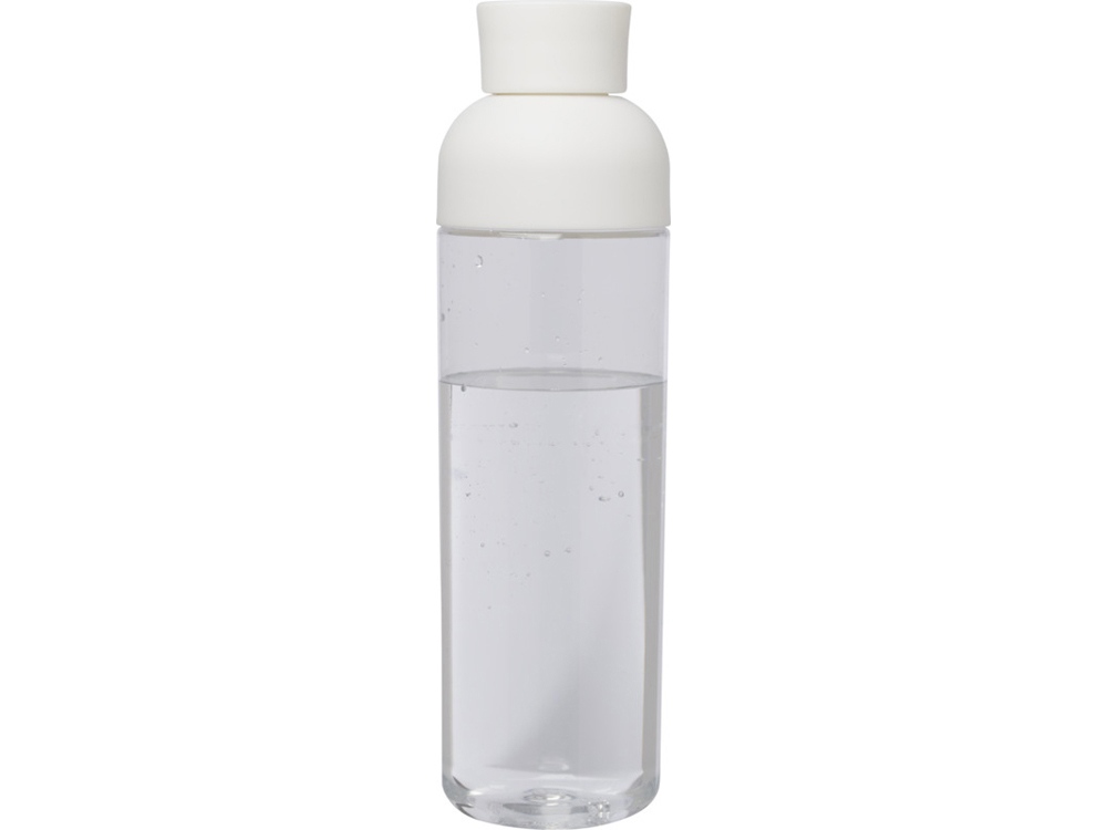 Illuminate бутылка для воды из переработанного PET-пластика, объемом 600 мл - Белый-2