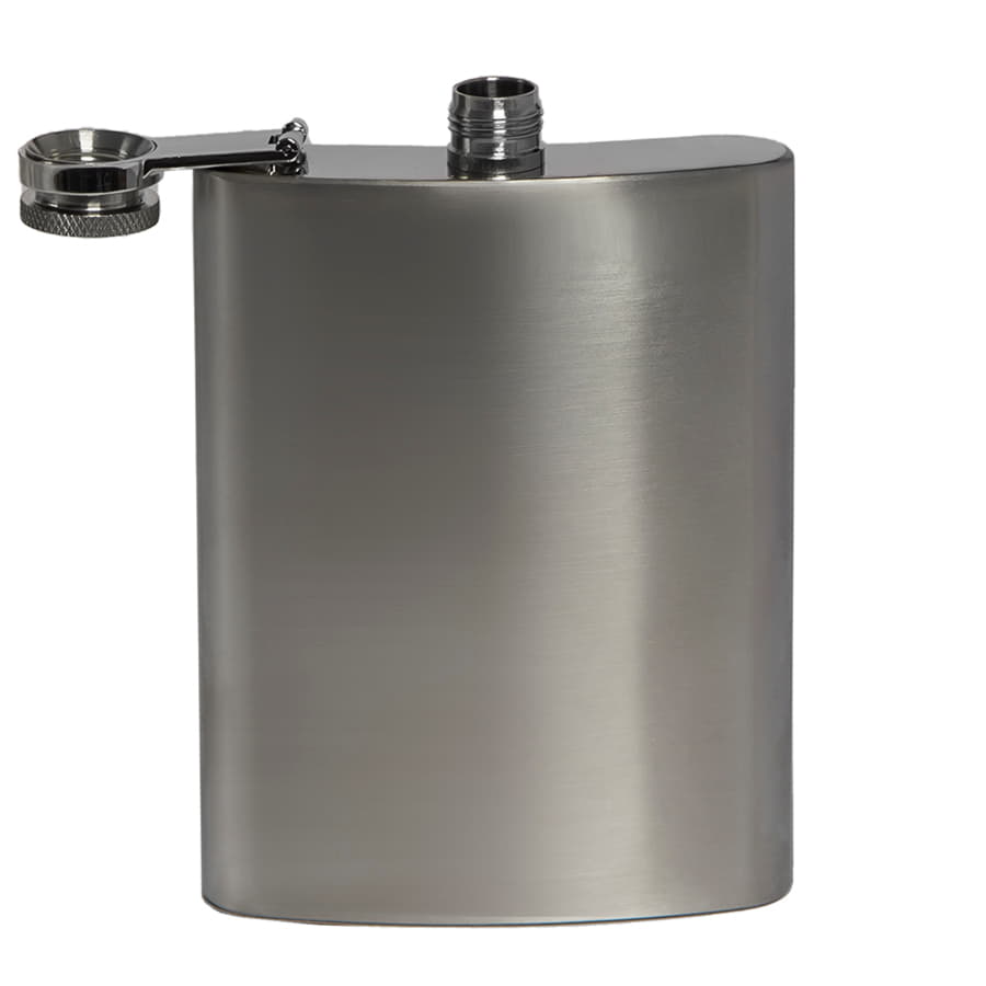 Фляжка MONROE, 235мл, серебристый-1