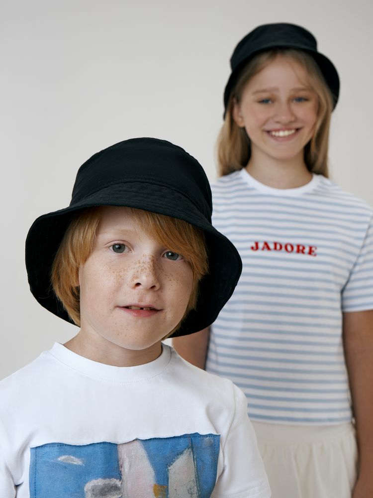 Панама детская Bizbolka Challenge Kids, черная-5