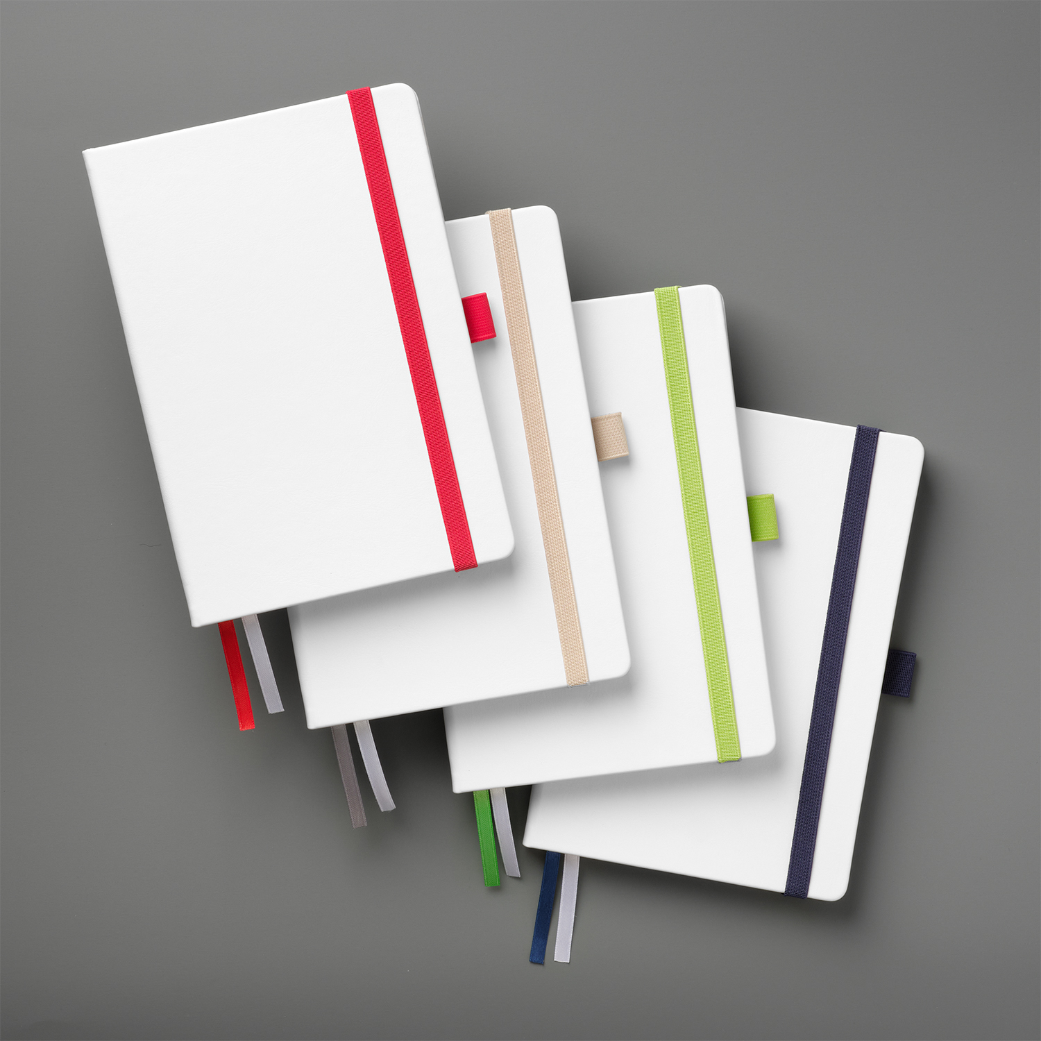 Ежедневник Арктик (Arctic) недатированный, белый/синий-11