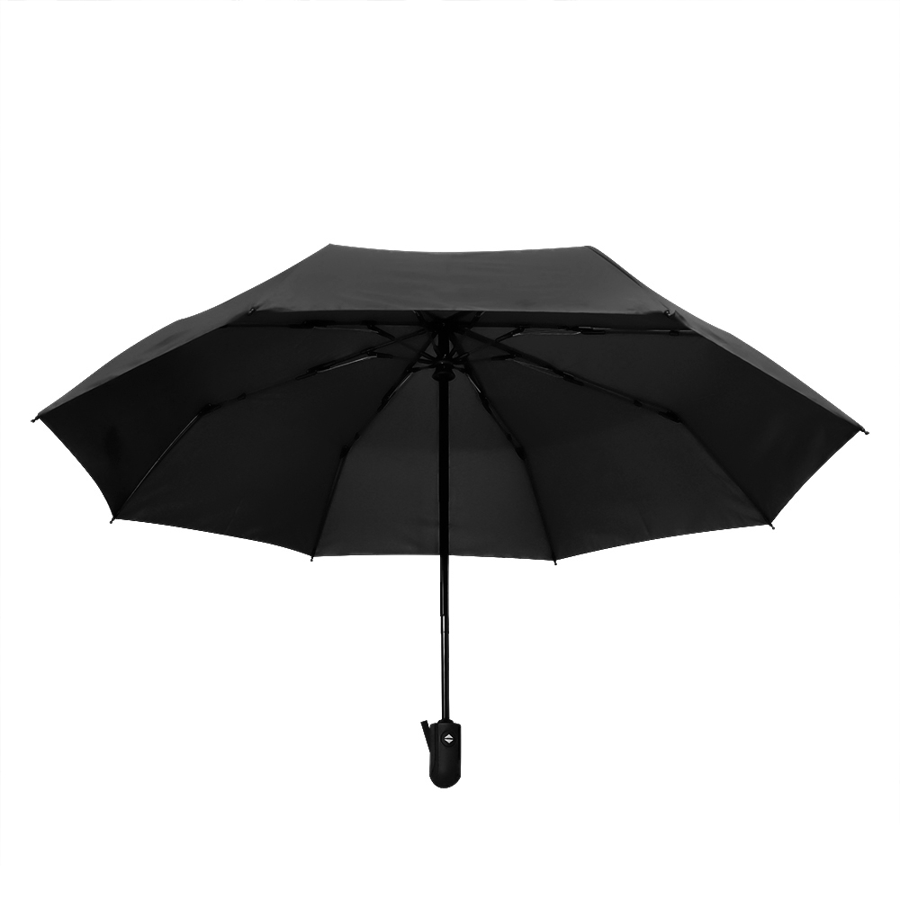 Автоматический противоштормовой зонт Dakota, Черный-1