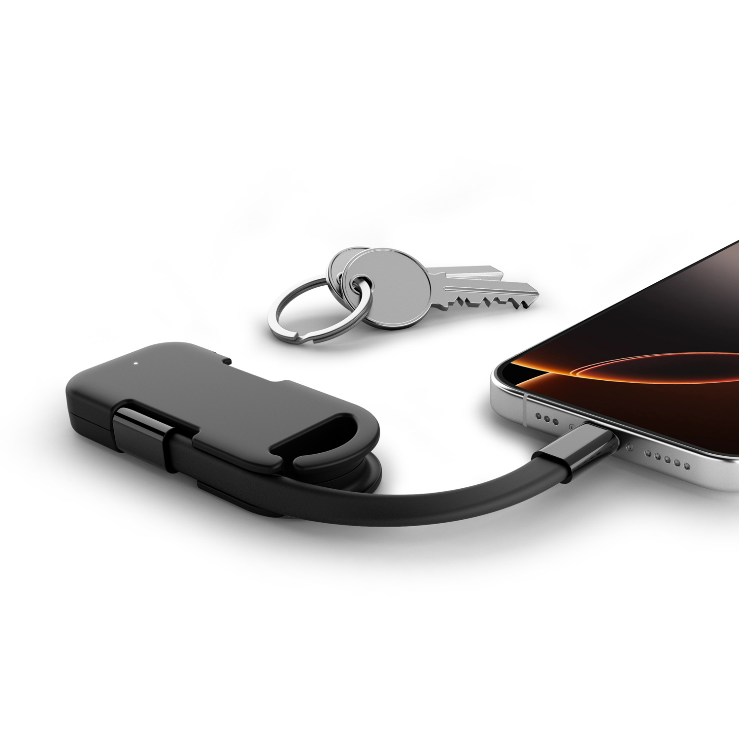 Внешний аккумулятор-брелок VONMAHLEN Evergreen Go, 1000 мАч, черный-3