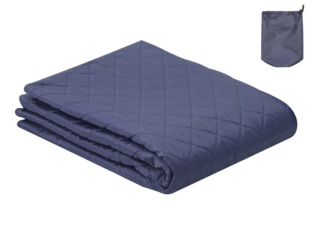 Пончо Cappy с капюшоном на липучке в мешке, темно-синий-11